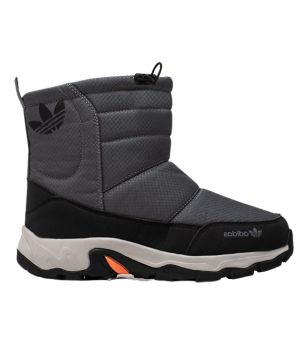 Сапоги дутики Adidas Winter Black Gray